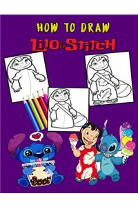 How to Draw Lilo and Stitch