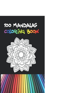 100 mandalas coloring book