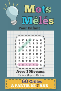 Mots mêlés pour enfants à partir de 7 ans