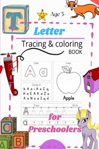 letter tracing and coloring for preschool