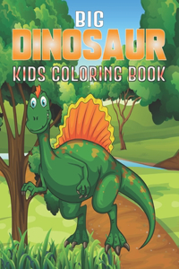 Big Dinosaur Kids Coloring Book