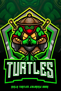Ninja Turtles Coloring Book