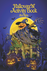 Halloween Activity Book for Kids