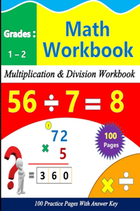 Multiplication and Division Math Practice for 1st-2nd Grade