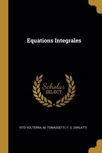 Equations Integrales