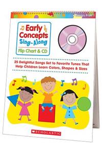 Early Concepts Sing-Along Flip Chart & CD