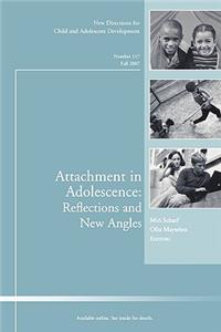 Attachment in Adolescence: Reflections and New Angles
