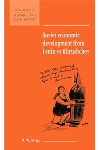 Soviet Economic Development from Lenin to Khrushchev