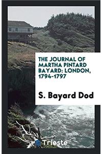 THE JOURNAL OF MARTHA PINTARD BAYARD: LO