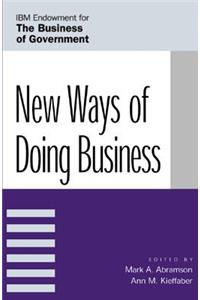 New Ways of Doing Business