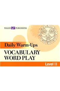 Vocabulary Word Play Level II