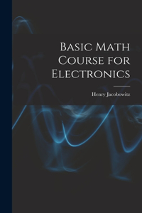 Basic Math Course for Electronics