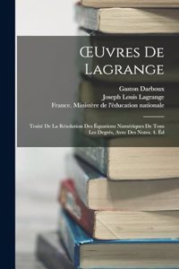 OEuvres De Lagrange