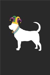 Bloodhound Notebook - Mardi Gras Gift for Bloodhound Lovers - Bloodhound Journal