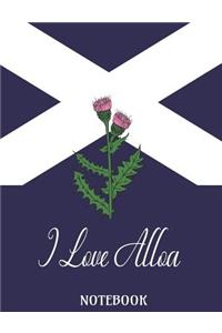I Love Alloa - Notebook