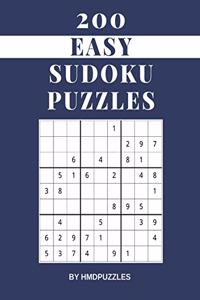 200 Easy Sudoku Puzzles