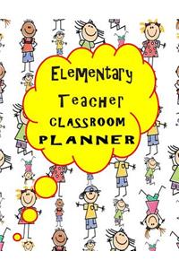 Elementary teacher classroom planner