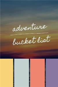 Adventure Bucket List