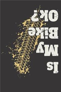 Notebook for biker motorcycle dirt bike motocross