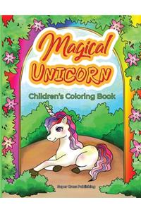 Magical Unicorns children's coloring book