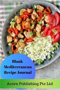 Blank Mediterranean Recipe Journal