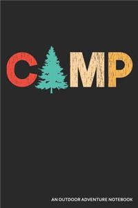 Camp an Outdoor Adventure Notebook