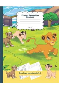 Primary Composition Notebook Story Paper Journal Grades K-2