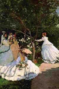 Women in the Garden by Claude Monet Journal