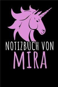 Notizbuch Von Mira