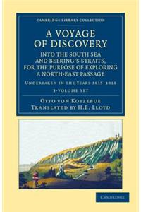 Voyage of Discovery, Into the South Sea and Beering's Straits, for the Purpose of Exploring a North-East Passage 3 Volume Set