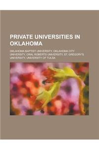 Private Universities in Oklahoma