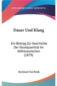 Dauer Und Klang