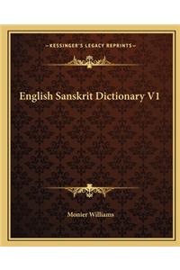 English Sanskrit Dictionary V1