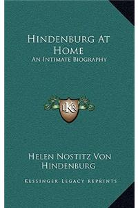 Hindenburg At Home