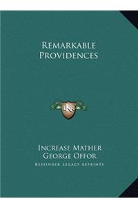 Remarkable Providences