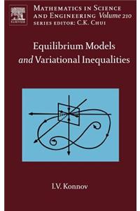 Equilibrium Models and Variational Inequalities