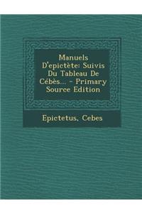 Manuels D'epictète