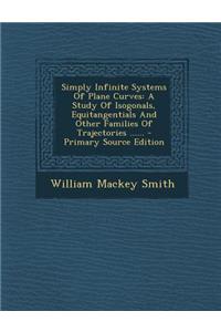 Simply Infinite Systems of Plane Curves