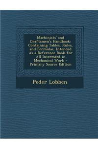 Machinists' and Draftsmen's Handbook