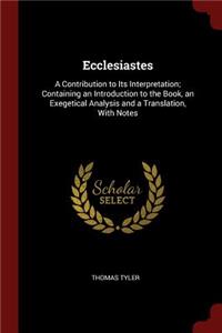 Ecclesiastes