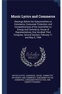 Music Lyrics and Commerce