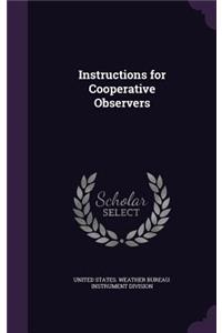 Instructions for Cooperative Observers