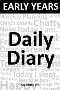 Early Years Daily Diary