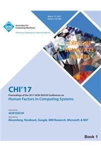 CHI 17 CHI Conference on Human Factors in Computing Systems Vol 1