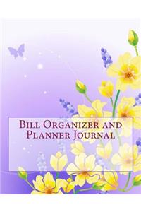 Bill Organizer and Planner Journal
