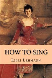 How to Sing