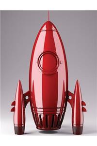 Red Rocket Blank Sketchbook