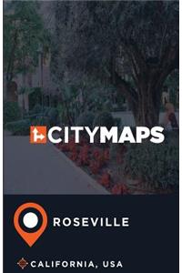 City Maps Roseville California, USA