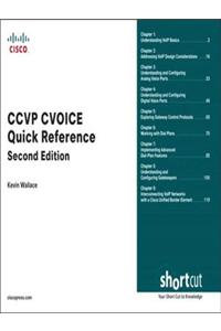 CCVP CVOICE Quick Reference