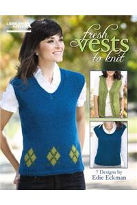 Fresh Vests to Knit (Leisure Arts #5261)